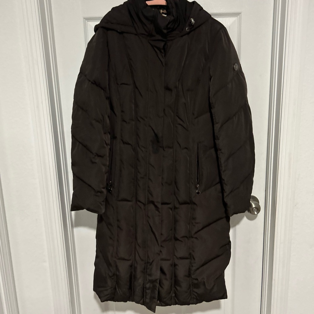 Calvin Klein Black Puffer Coat